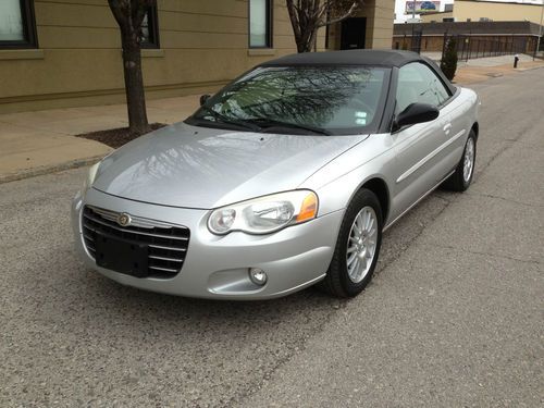 2005 chrysler sebring limted convertible runs great free shipping only 84k miles