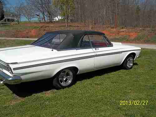 1963 Plymouth Fury Convertible, US $19,500.00, image 3