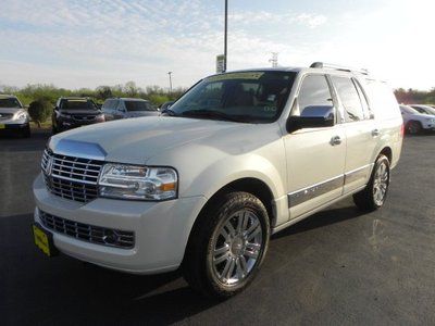 2007 lincoln navigator ultimate suv 5.4l nav  moonroof dvd quad capt. chairs