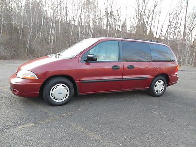 Ford windstar/ lx/ van/ no reserve/ v-6 engine/ runs good/ serviced