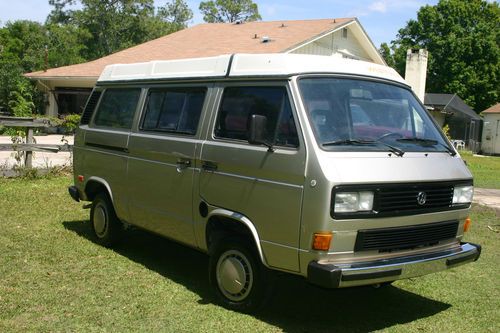 1987 volkswagen vanagon campmobile van camper 3-door 2.1l wolfburg edition