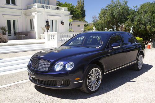 2009 bentley continental flying spur speed