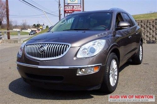 08 brown buick enclave cxl v6 auto leather heated seats 3rd row seats snrf