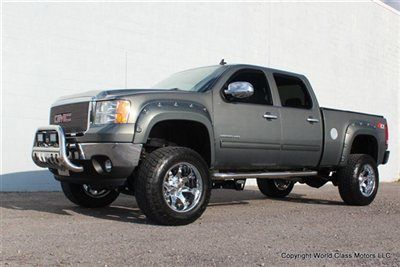 1-owner 2011 gmc sierra 2500hd z71 crew 4x4 z71 lifted 08 09 10 11 12 silverado