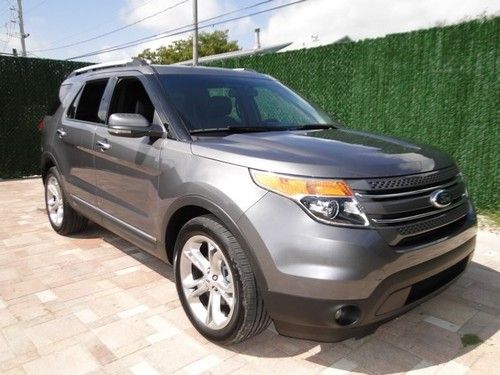 13 ford explorer limited remaining warranty very clean loaded microsoft sync