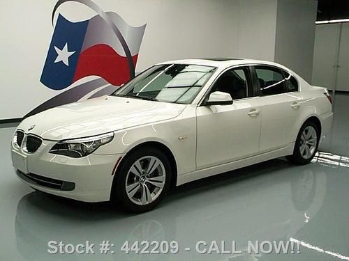 2010 bmw 528i sedan automatic sunroof wood trim 19k mi texas direct auto