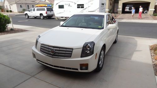 2003 cadillac cts white diamond edition low miles arizona rust free