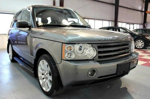 2008 land rover range rover 4wd 4dr hse nav cam roof dvd loaded