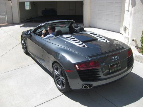 2011 audi r8 convertible 4.2l v8 quattro