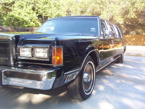 1989 lincoln limousine