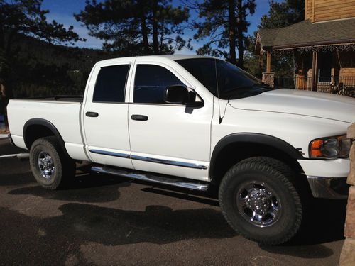 2005 dodge ram 2500 cummins td 4x4 quad cab short bed