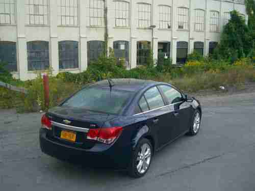 CHEVY CRUZE 2011 1.4L TURBO AUTOMATIC BLUE 20K LTZ LEATHER, image 11