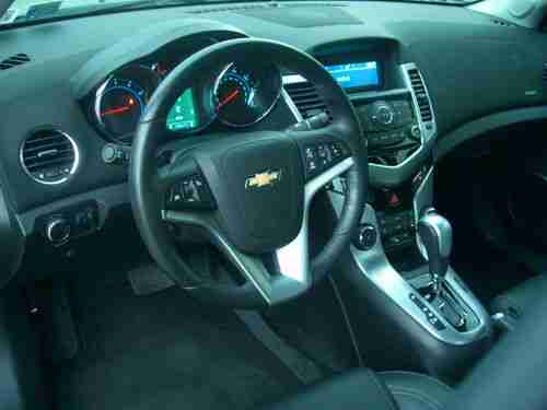 CHEVY CRUZE 2011 1.4L TURBO AUTOMATIC BLUE 20K LTZ LEATHER, image 12