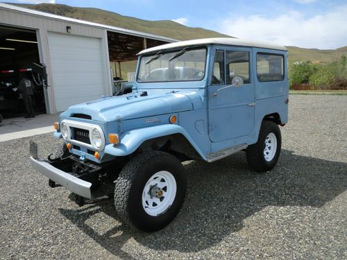 1969 toyota land cruiser fj40 no reserve original type driver fj 40 fj-40