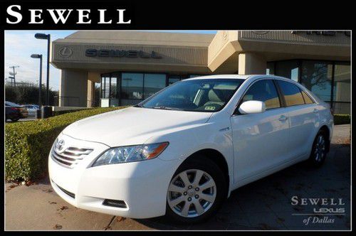 2009 toyota camry hybrid navigation bluetooth jbl heated seats 1-owner