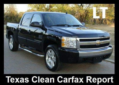 2008 chevrolet silverado 1500 lt crew cab tx hwy miles clean carfax report