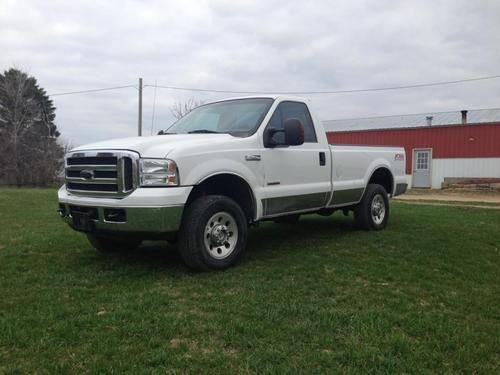 2005 ford f-250 super duty diesel!! xlt fx4 standard cab pickup 2-door 6.0l