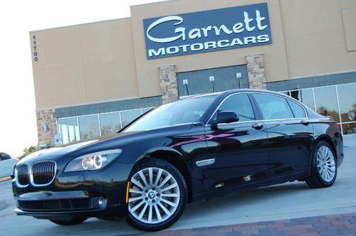 2012 bmw 750li sedan*tv/dvd pkg*lux seat pkg*heavy loaded*mk offer! we finance!