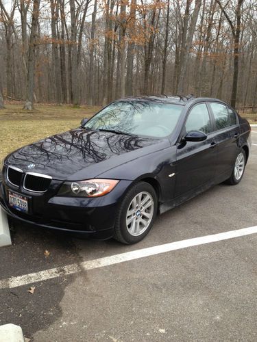 2007 bmw monaco blue metallic 4 door 328i