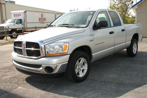 2006 dodge ram slt~1500~5.7l~hemi~v8~super clean~new rotors~fully loaded~silver!