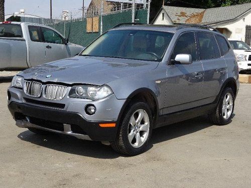 2008 bmw x3 3.0si damaged rebuilder runs! low miles nice unit loaded wont last!!