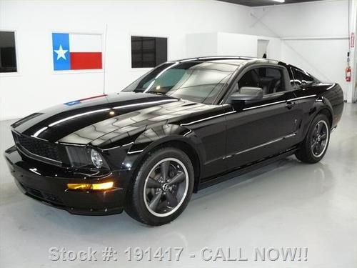 2008 ford mustang bullitt #4221 5spd leather xenons 36k texas direct auto