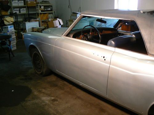 1967 rolls royce corniche partially restored