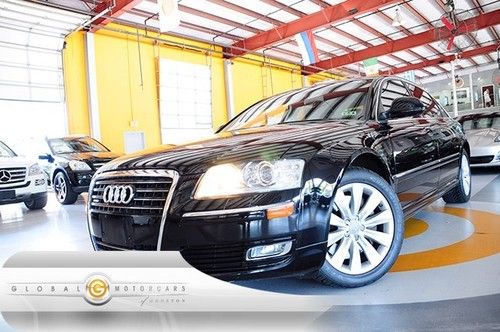 08 audi a8l quattro bose navi moonroof heat-sts rear-cam pdc keyless