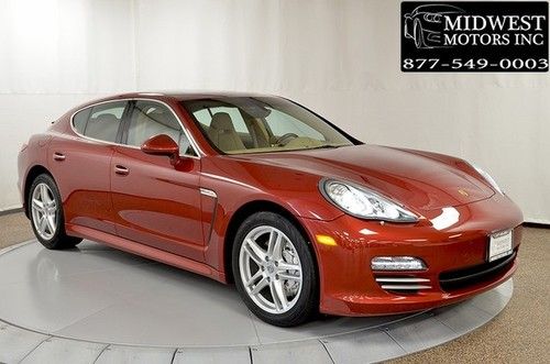 2010 10 porsche panamera 4s awd one owner 19 turbo wheels htd cooled seats