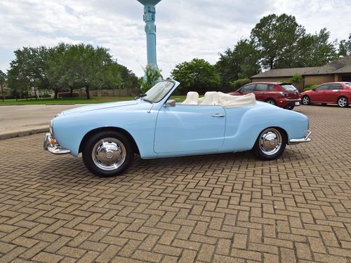 1968 volkswagen karmann ghia convertible complete restoration amazing condition