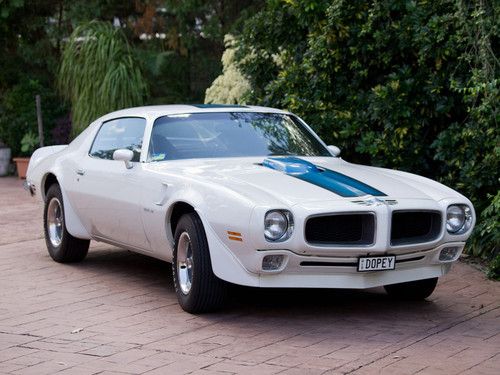 1972 pontiac trans am 455ho original numbers matching - fully restored