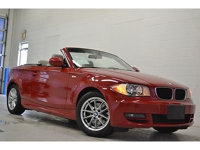 10 bmw 128i convertible 20k financing premium pkg heated seats steptronic clean