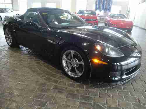 TRIPLE BLACK 2011 CHEVY GRAND SPORT CONVERTIBLE CORVETTE 3LT AUTO 6-DISC CD!, US $48,390.00, image 2