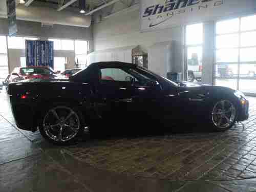 TRIPLE BLACK 2011 CHEVY GRAND SPORT CONVERTIBLE CORVETTE 3LT AUTO 6-DISC CD!, US $48,390.00, image 6