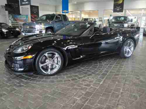 TRIPLE BLACK 2011 CHEVY GRAND SPORT CONVERTIBLE CORVETTE 3LT AUTO 6-DISC CD!, US $48,390.00, image 21