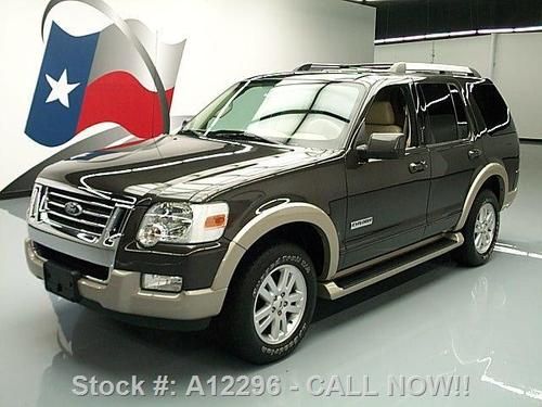 2006 ford explorer eddie bauer 7-passenger leather 66k texas direct auto