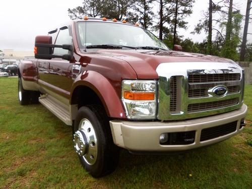 2008 ford f-450sd king ranch drw