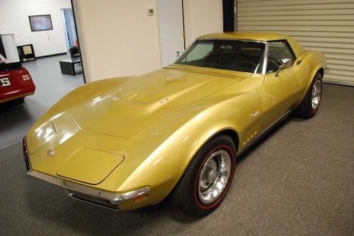 1969 corvette 427/390 riverside gold survivor beauty convertible 2 tops