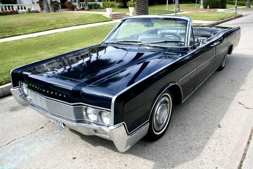1967 lincoln continental convertible video!
