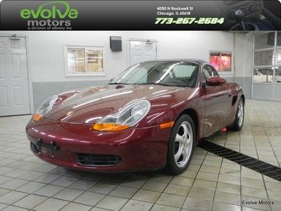 Dark red low miles clean carfax 5spd manual must see clean 1 owner cf low reserv