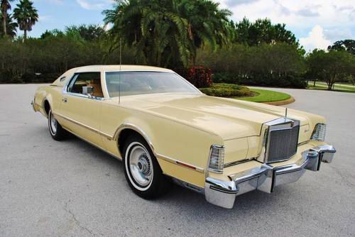 1976 lincoln mark iv base coupe 2-door 7.5l