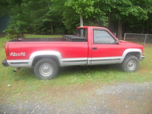 1992 chevrolet silverado 3500 4x4 6.5 liter turbo diesel