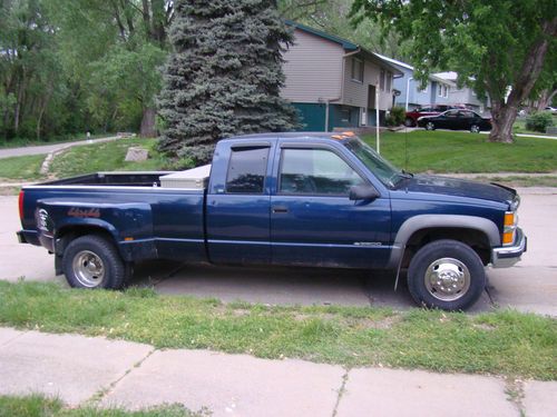 1998 chevrolet k3500 silverado extended cab pickup 2-door 7.4l