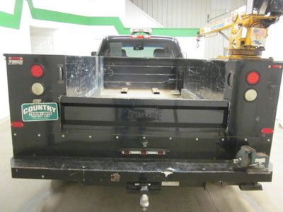 Black Chevrolet Silverado 3500 Crew Cab Service Utility Truck Duramax Diesel 4x4, image 6