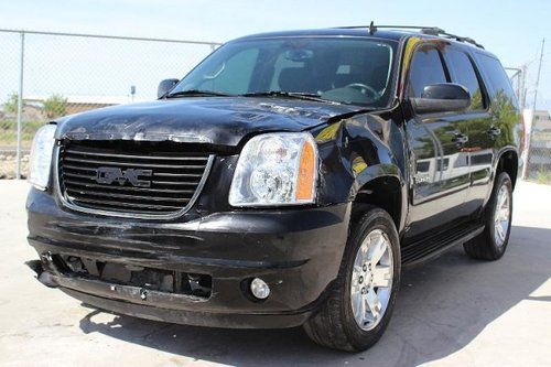 2008 gmc yukon 4wd salvage repairable rebuilder only 42k miles runs!!!