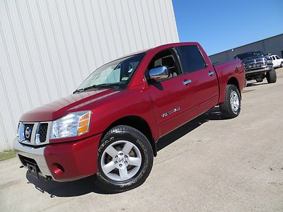 05 nissan titan se (4x4) 11.service record swb short-bed carfax tx ! ! ! !