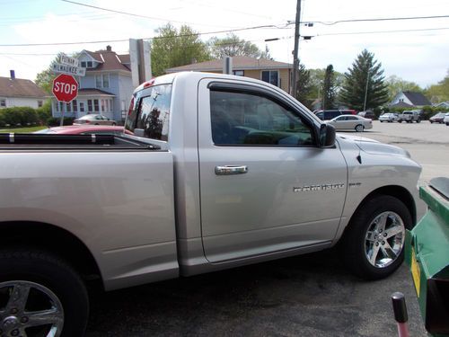 Regular cab, 4x4, bedliner, tint, silver, deflectors, chrome