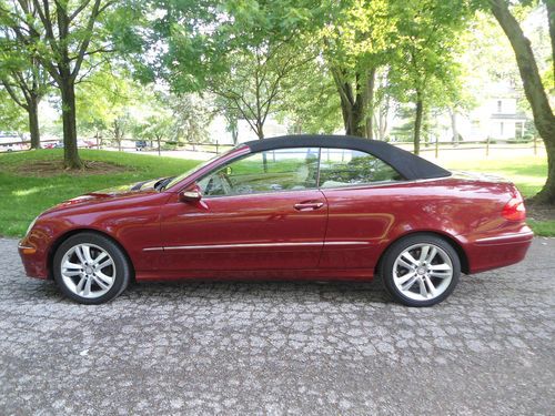 2008 mercedes benz clk 350 cabriolet, non smoker, low miles, excellent condition