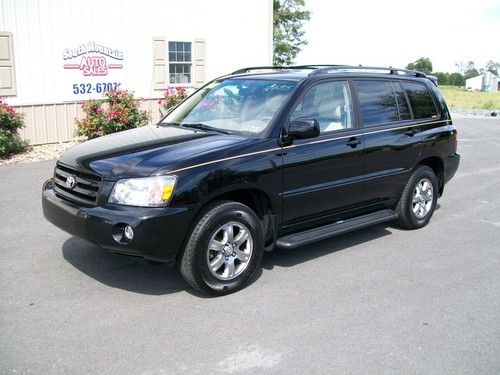 2007 toyota highlander limited sport utility 4-door 3.3l