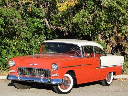 1955 belair 2 door hardtop complete restoration